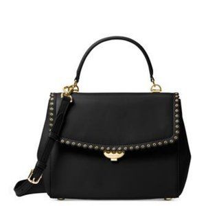 Michael Kors Ava Medium Leather Satchel